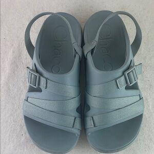 Chaco Slate Blue Gray Adjustable Sandals Size 10